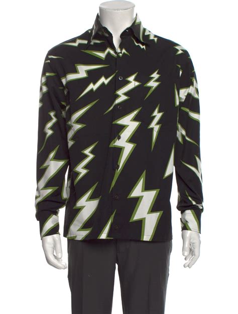 Prada 2019 'Lightning Bolt' Shirt 